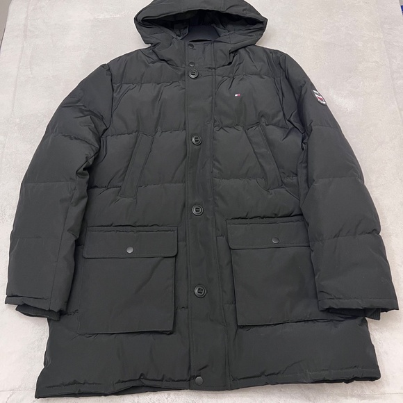 Tommy Hilfiger Men's Coat Ultra Loft Insulation Wind Resistant Hooded Size XXL - Picture 5 of 14